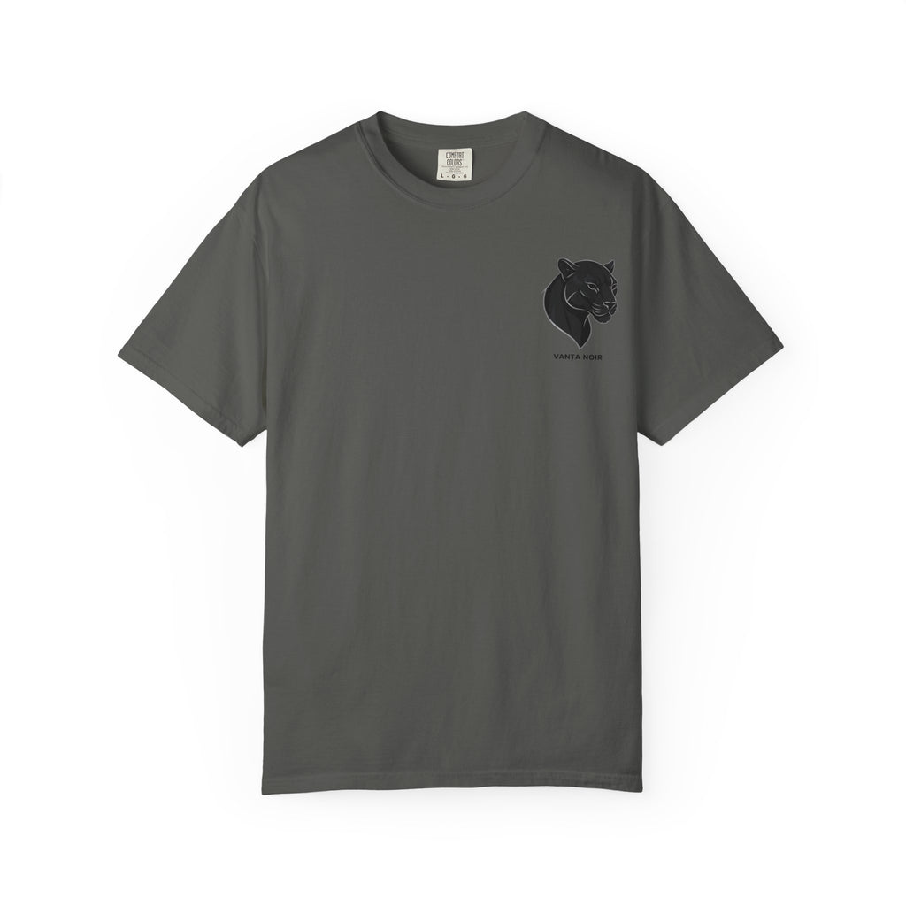 Panther Graphic T-Shirt — "Wanta Crease" Back Print