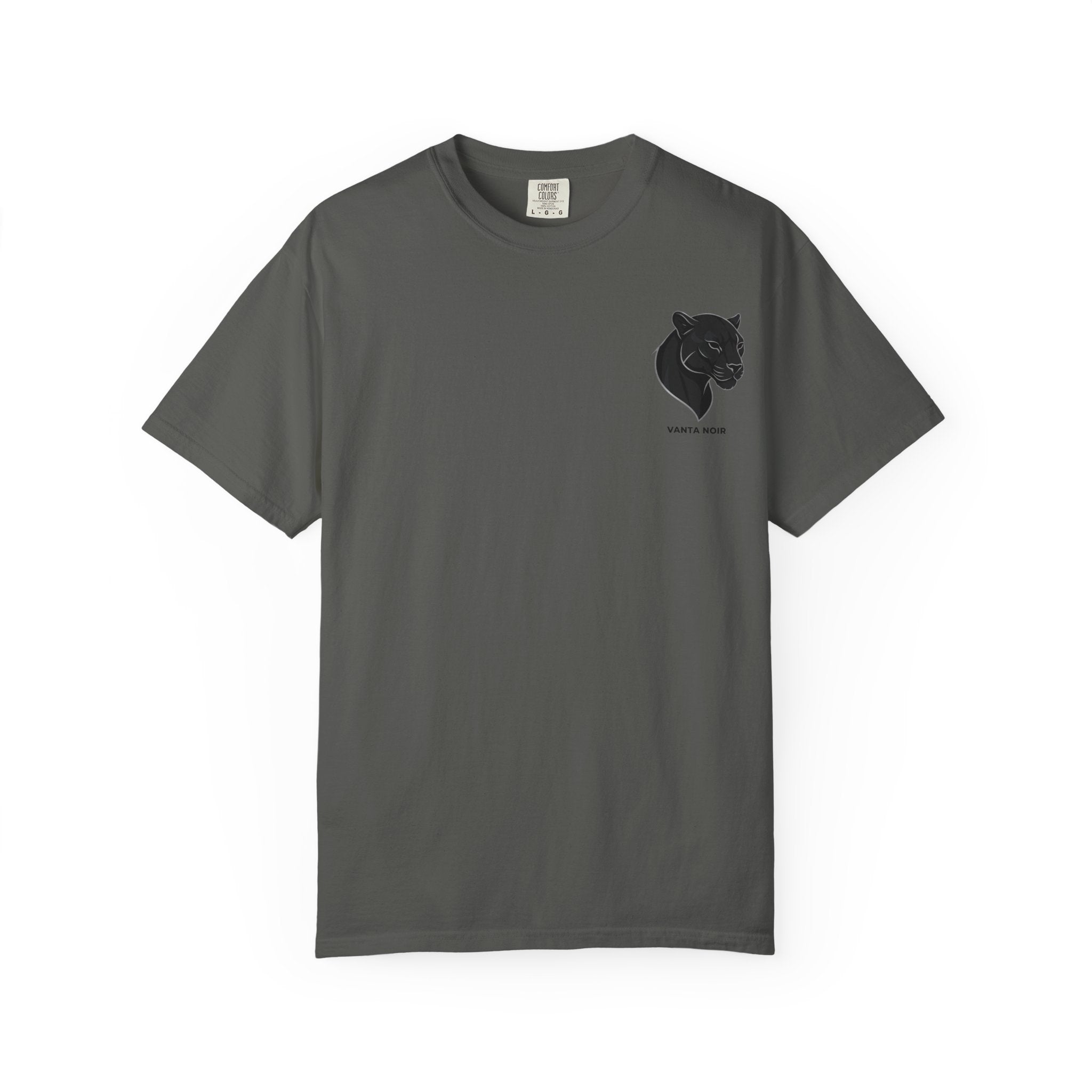 Panther Graphic T-Shirt — "Wanta Crease" Back Print