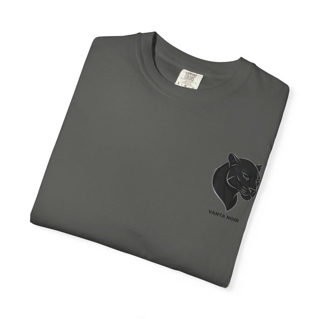 Panther Graphic T-Shirt — "Wanta Crease" Back Print